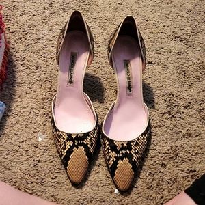 Manolo Blaniks snake heels